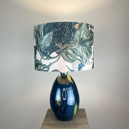 Sky Ikela Table Lamp with Timorous Beasties Epic Botanic Shade