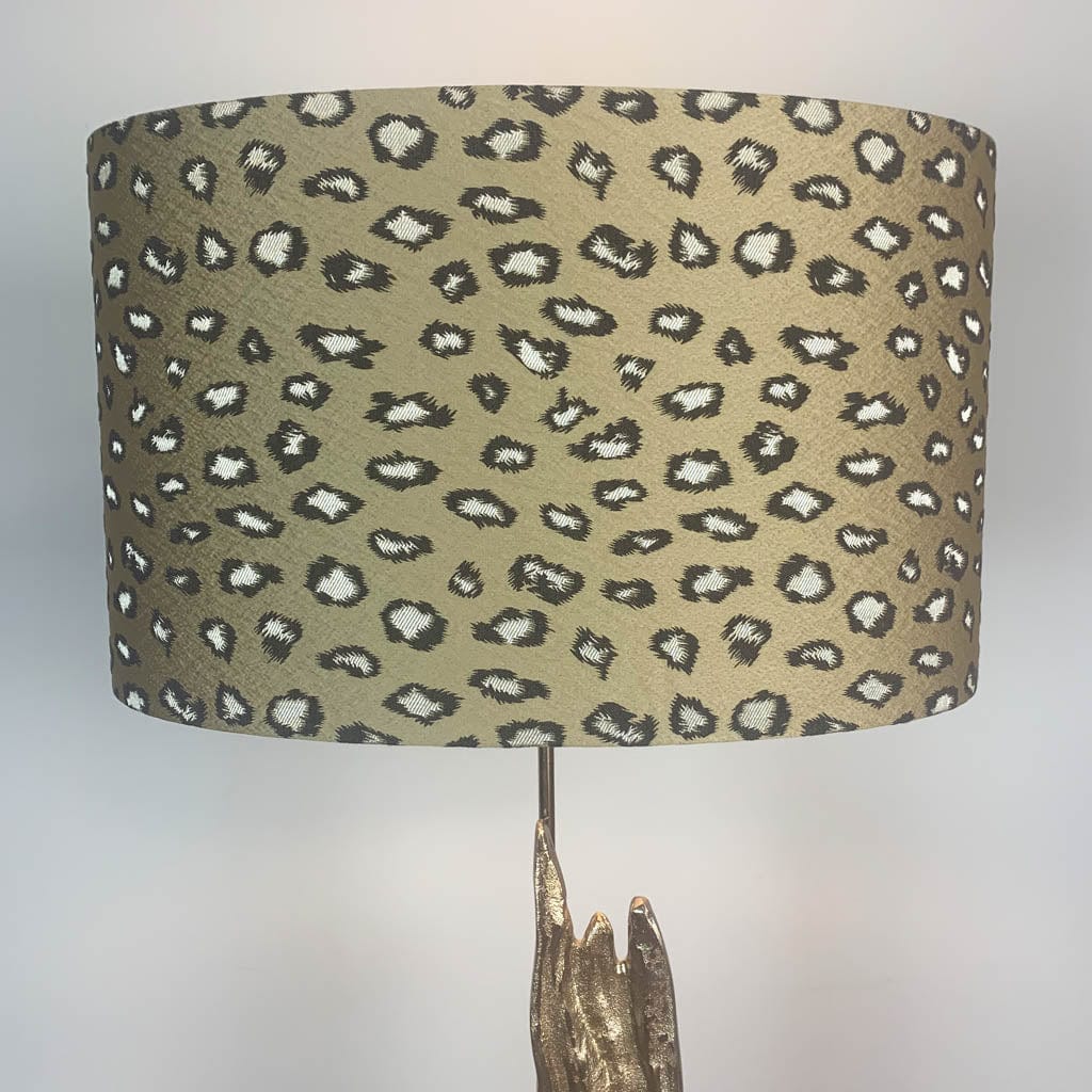 Trident Gold Floor Lamp Large with Choice of Bespoke Shade