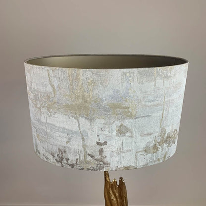 Trident Gold Floor Lamp Large with Choice of Bespoke Shade