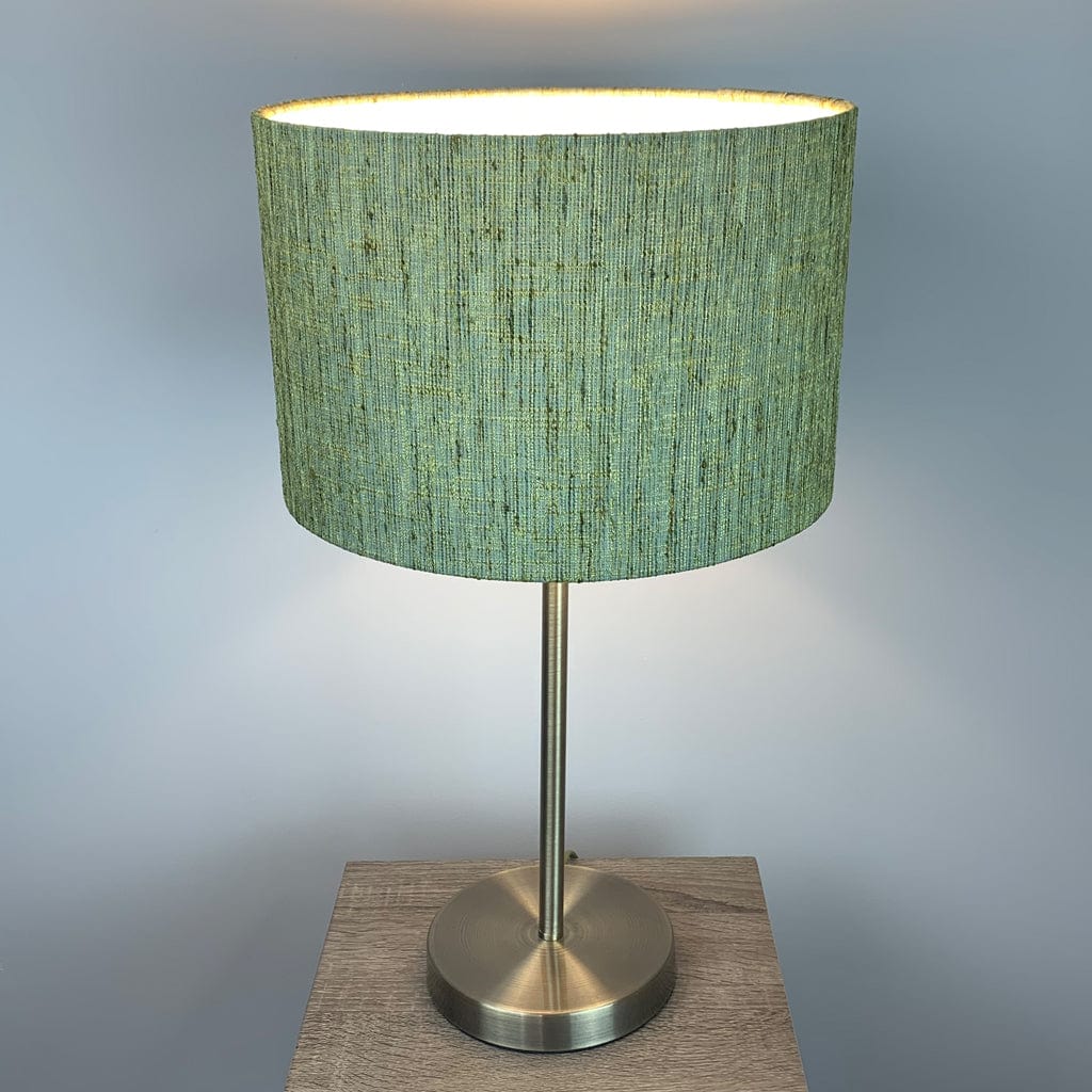 Belford Antique Brass Table Lamp with Choice of Metamorphic Shade