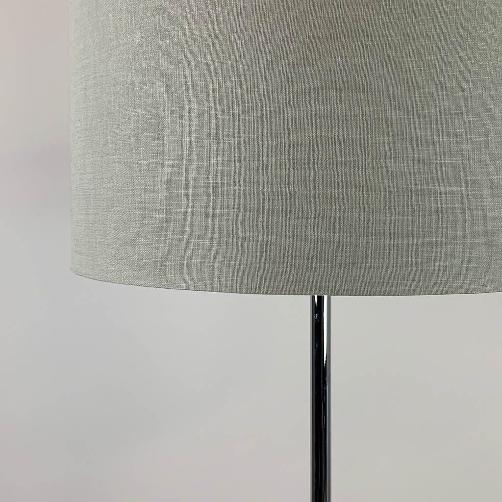 Belford Brushed Steel Floor Lamp With Choice of Shade
