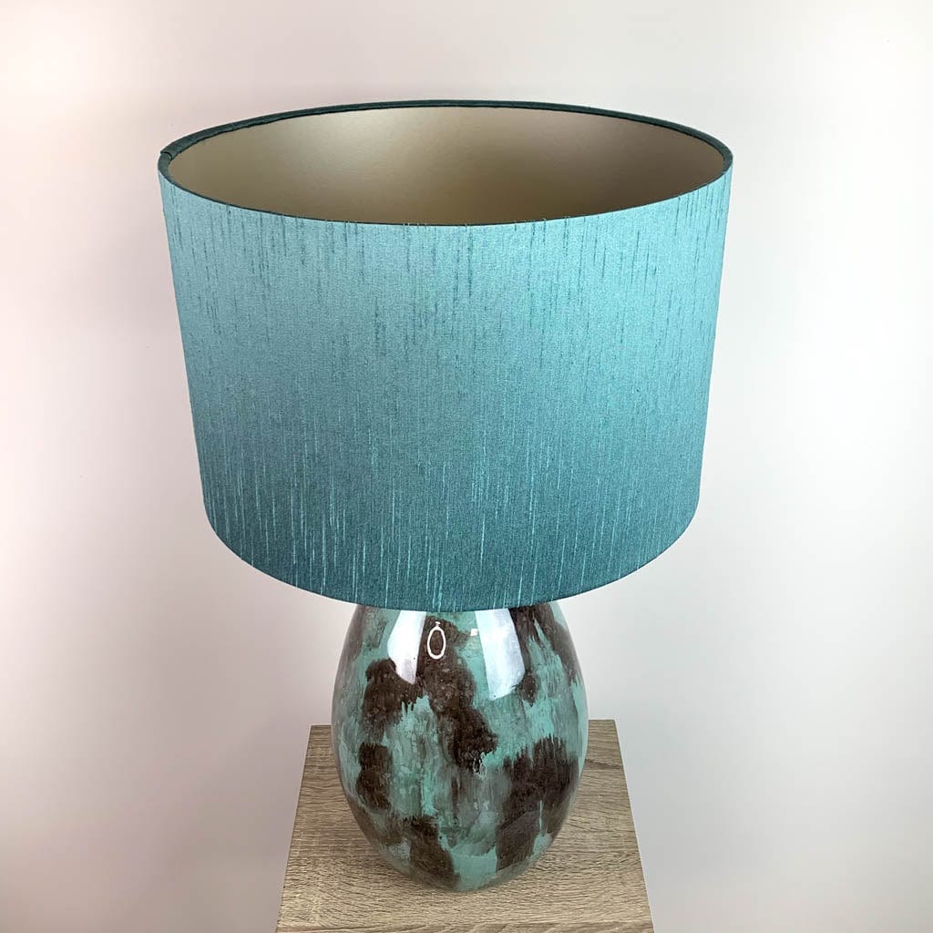Mizzle Ikela Table Lamp with Astor Shale Green Shade