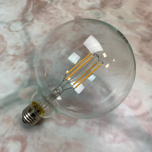 E27 Clear 125mm Globe Dimmable